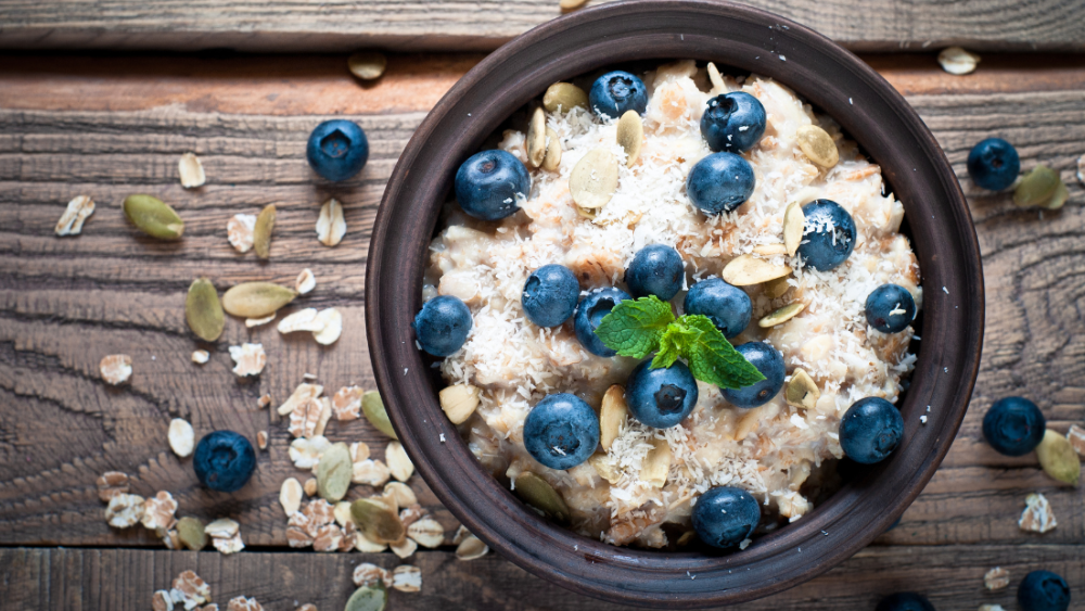Darmgesundheit fördern Haferflocken Porridge für den Darm