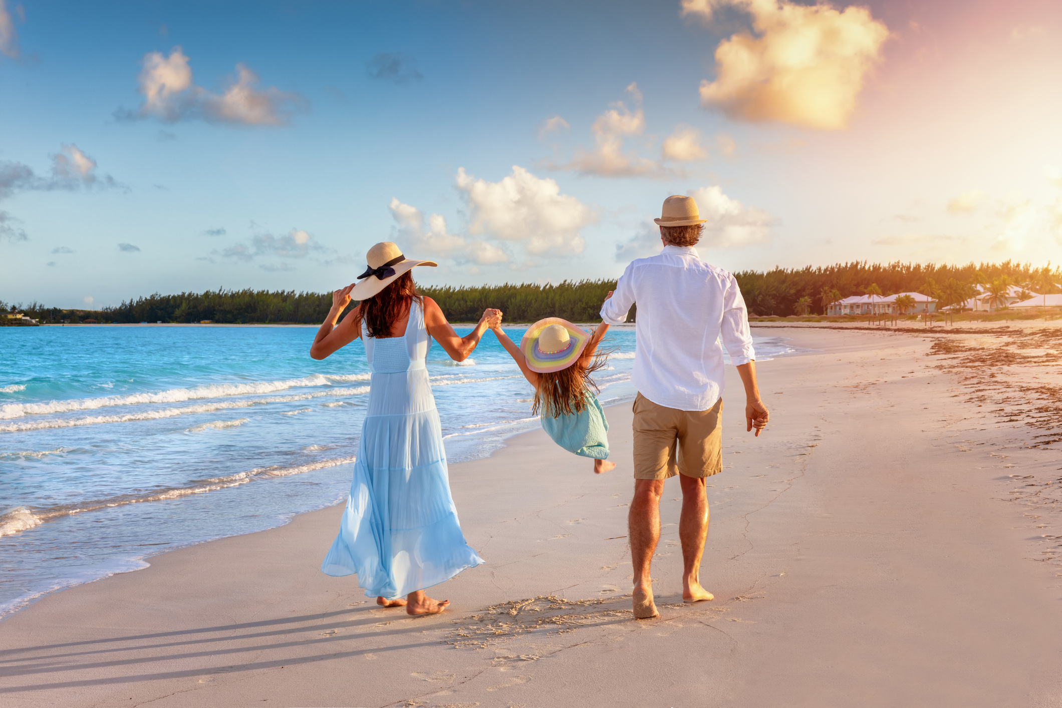 Strandurlaub Sommer Sonne Meer