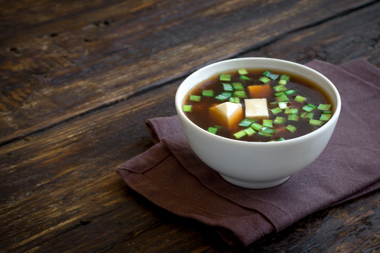 Miso Suppe mit Postbiotika